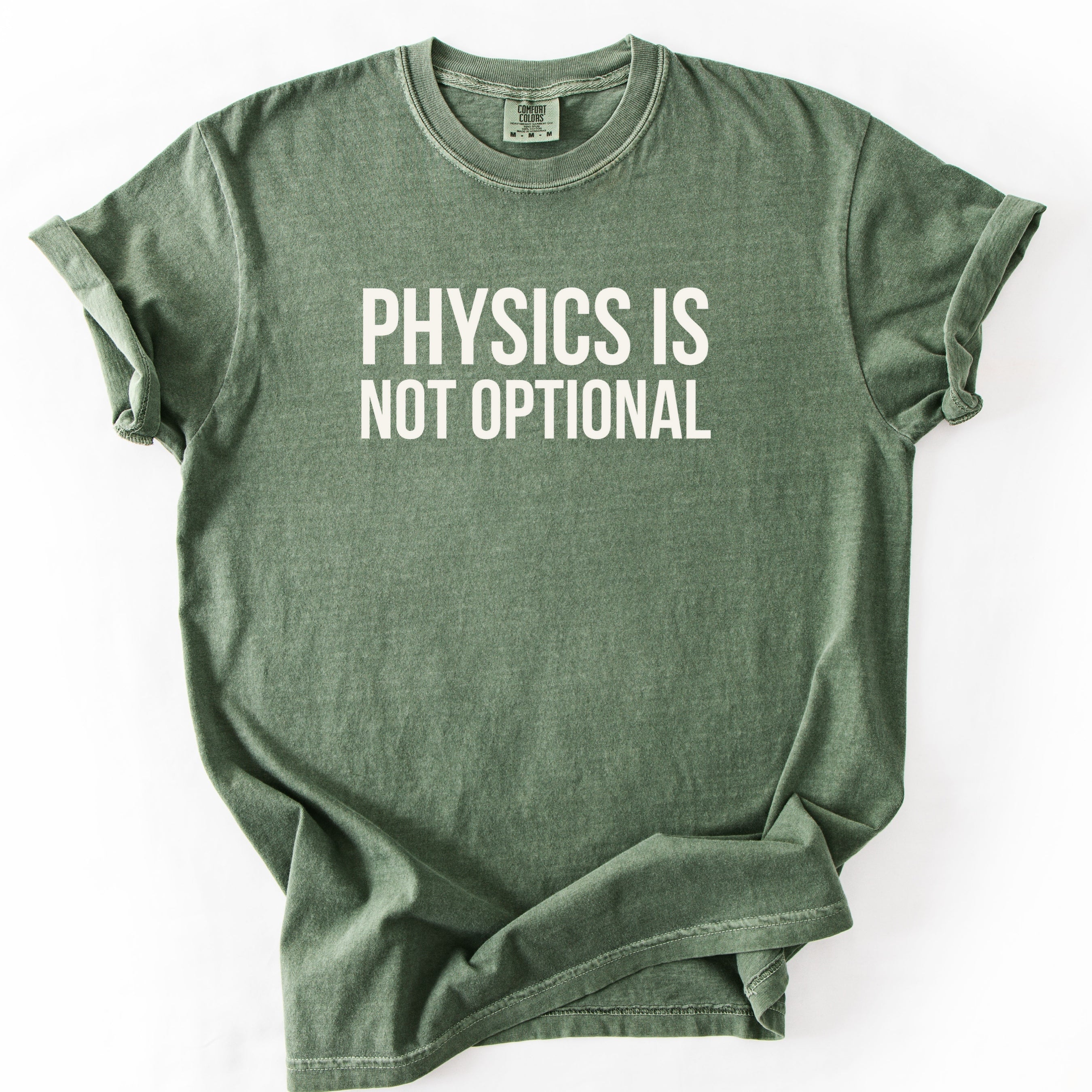 Physics is Not Optional T-shirt | Funny physics gift for engineers